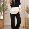 SUDADERA BLOQUES CON CAPUCHA REF: 5250