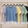 CAMISETA BASICA OVERSIZE CAPA DE AIRE REF: 8668