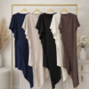 CAMISETA ASIMÉTRICA OVERSIZE – COMODIDAD Y ESTILO 21998