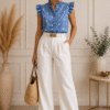 BLUSA MARGARITA DELICADEZA Y ESTILO PARA TU DIA A DIA 9759