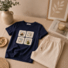 CAMISETA ABALORIOS CROCHET REF: K1898
