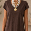 CAMISETA BÁSICA CUELLO REDONDO – IMPRESCINDIBLE PARA TU ARMARIOJY612