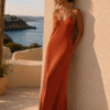 VESTIDO CORAL FRESCURA Y ELEGANCIA PARA TUS DIAS DE VERANO  65351