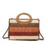 BOLSO RAFIA MULTICOLOR TERRA CHIC 0144