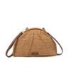 BOLSO SEMILUNA DE RAFIA 0128