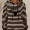 SUDADERA DE RAYAS CON CAPUCHA ZH-211